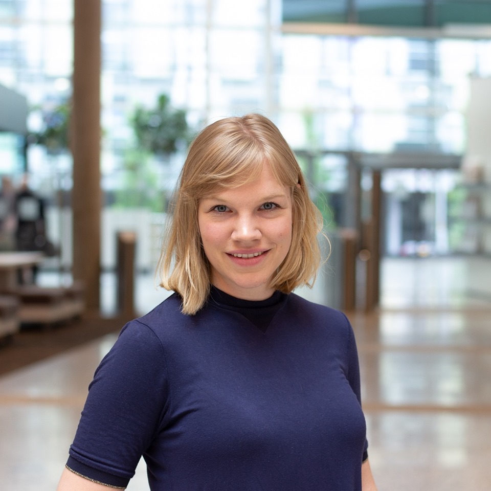 Lucia van den Brink, webinar host
